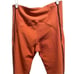 Zyia Active Burnt Orange Ribbed Premium 7/8 Leggings in size 12