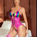 SMALL -Seductive Corset with Garter Straps-NEW- FREE SHIPPING