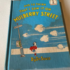 1937 First Edition RARE Dr SeussAnd To Think That I Saw It On Mulberry Street Bo