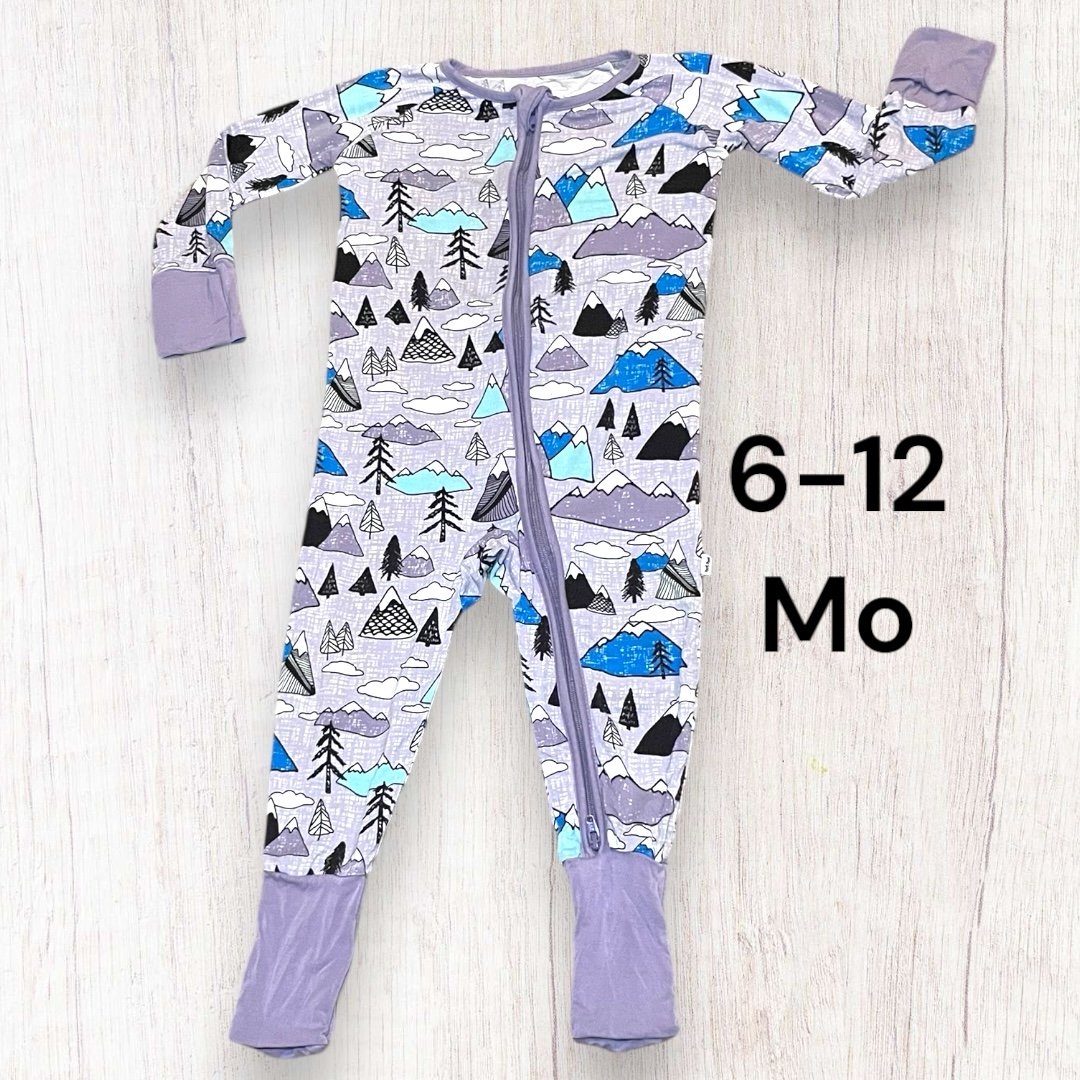 Little Sleepies Mountains Zippy 6-12 mo