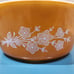 Vintage Pyrex Butterfly Gold Casserole Dish