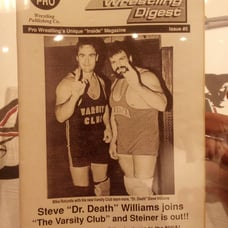 Pro Wrestling Digest November 1988 Mike Rotunda and Dr Death Steve Williams