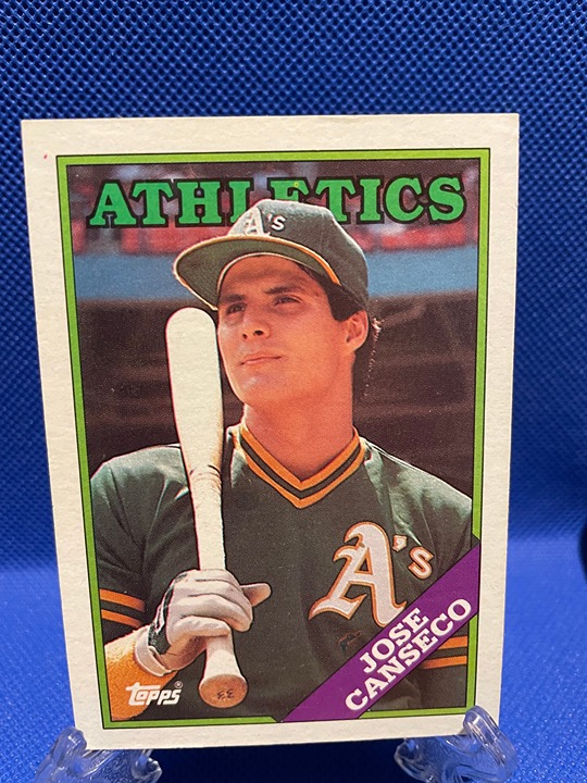 Jose Canseco 370 1988 Topps Baseball Card