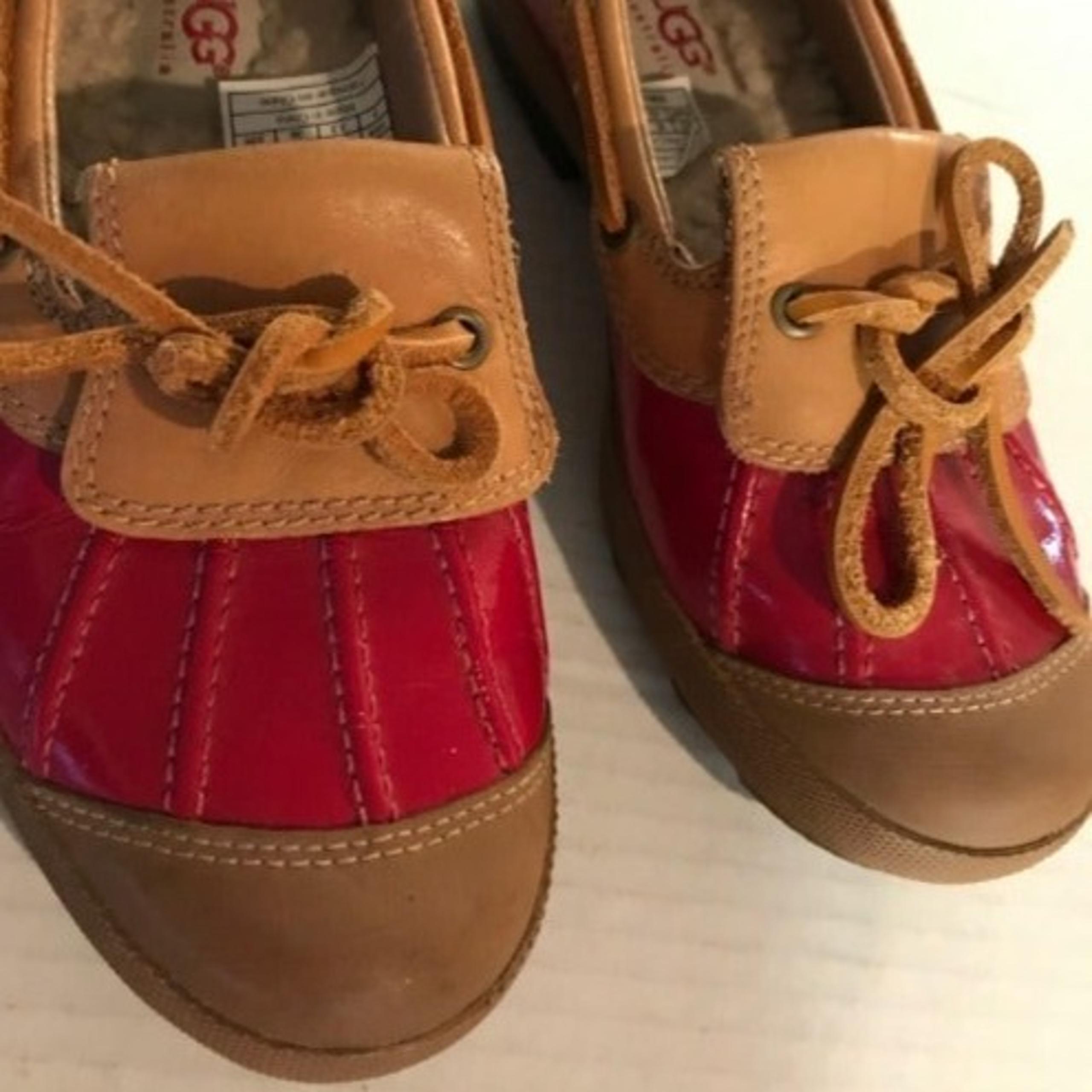 Ladies size 5 UGG waterproof moccasins