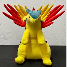 Rare Official 2019 Pokémon Center Typhlosion Plushie, Posable Arms & Flame