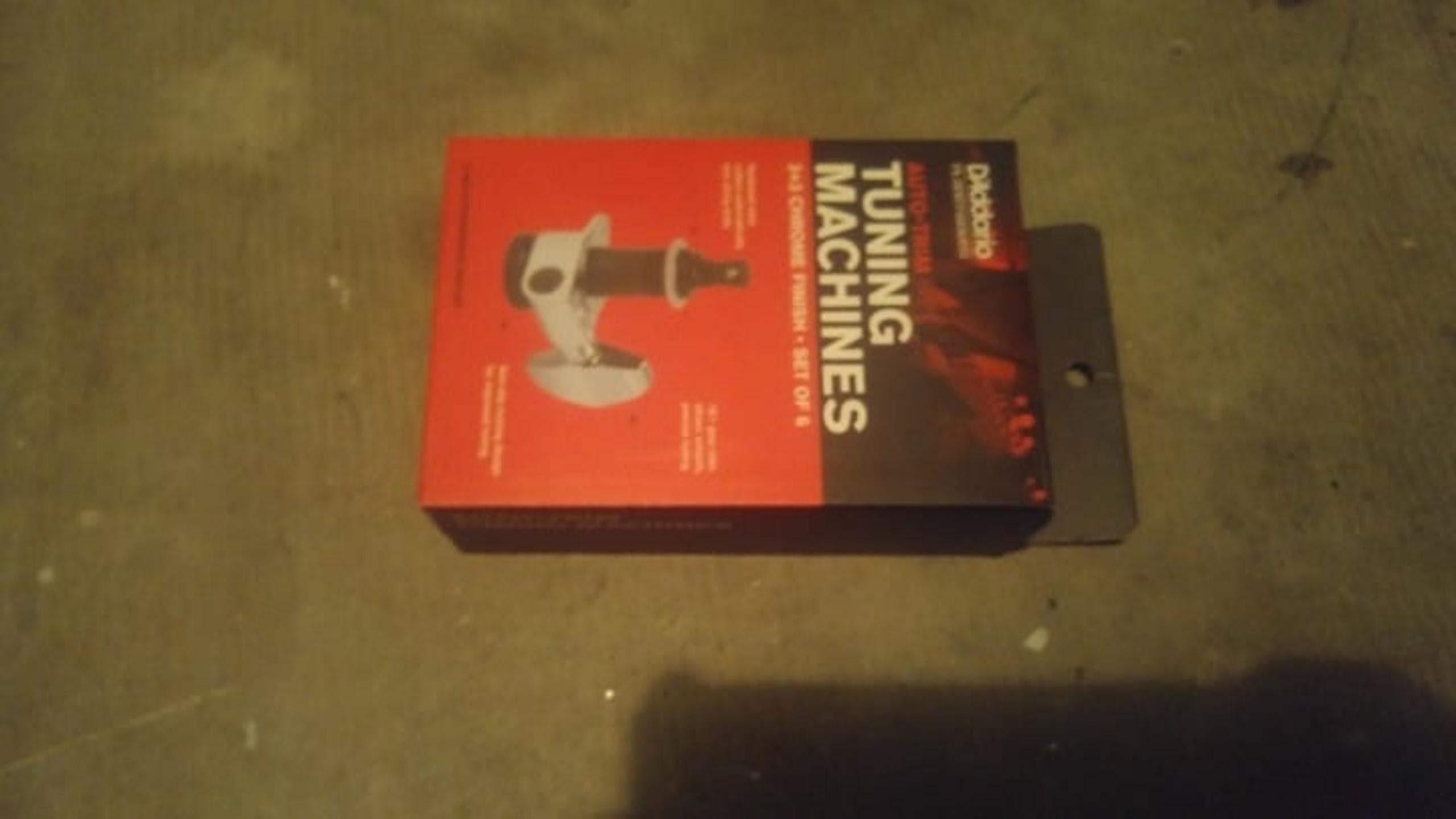 Daddario 3+3 chrome auto trim tuning machines - D'Addario