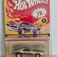 Hot Wheels RLC membership '67 Camaro with blue stripes