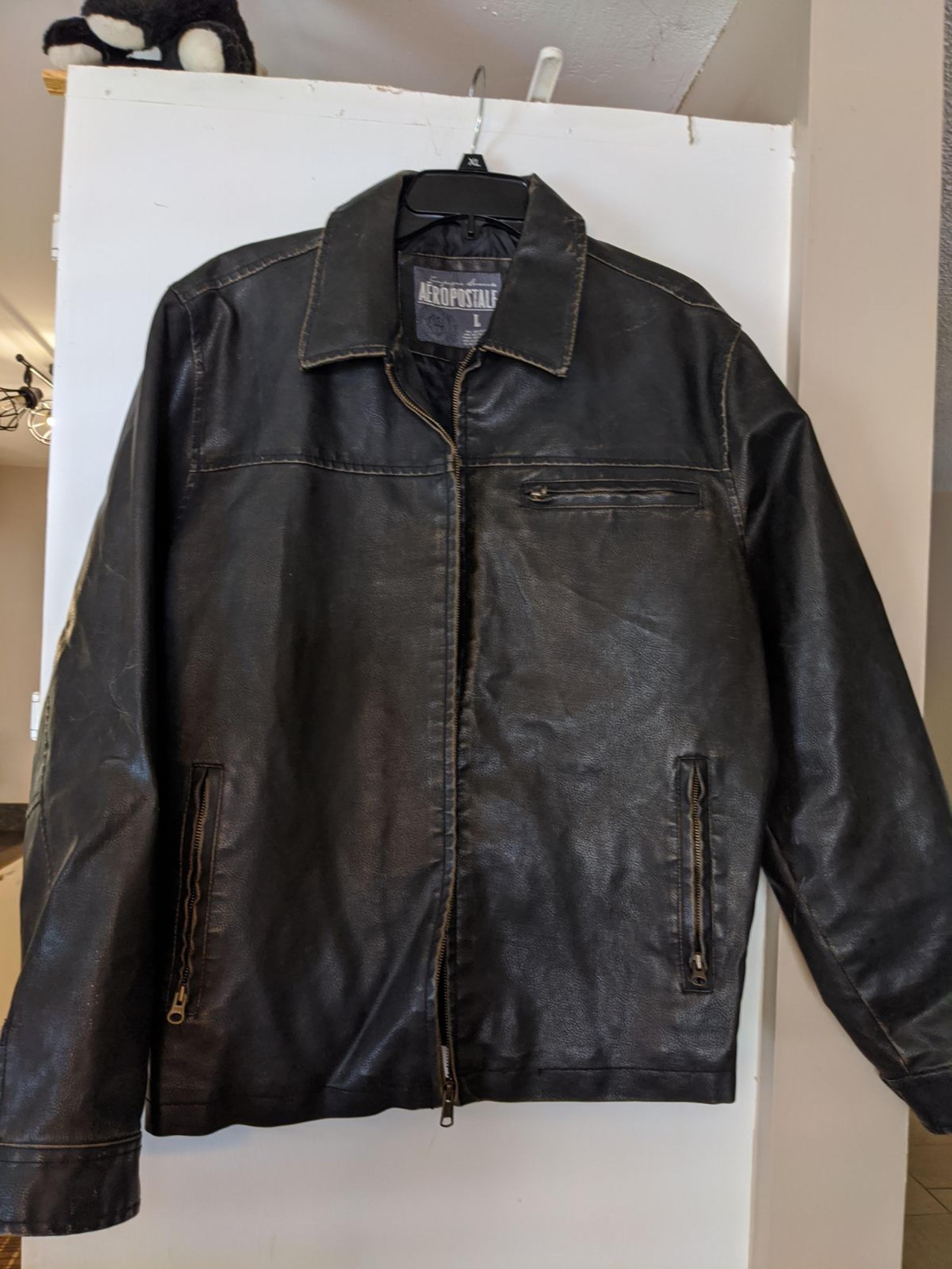 mens leather jacket