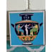 GREEK MYTHOLOGY CERAMIC TILE WALL ART, HAND MADE BY: SMALTOTECHNIKI
