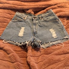 vintage levi's jean shorts