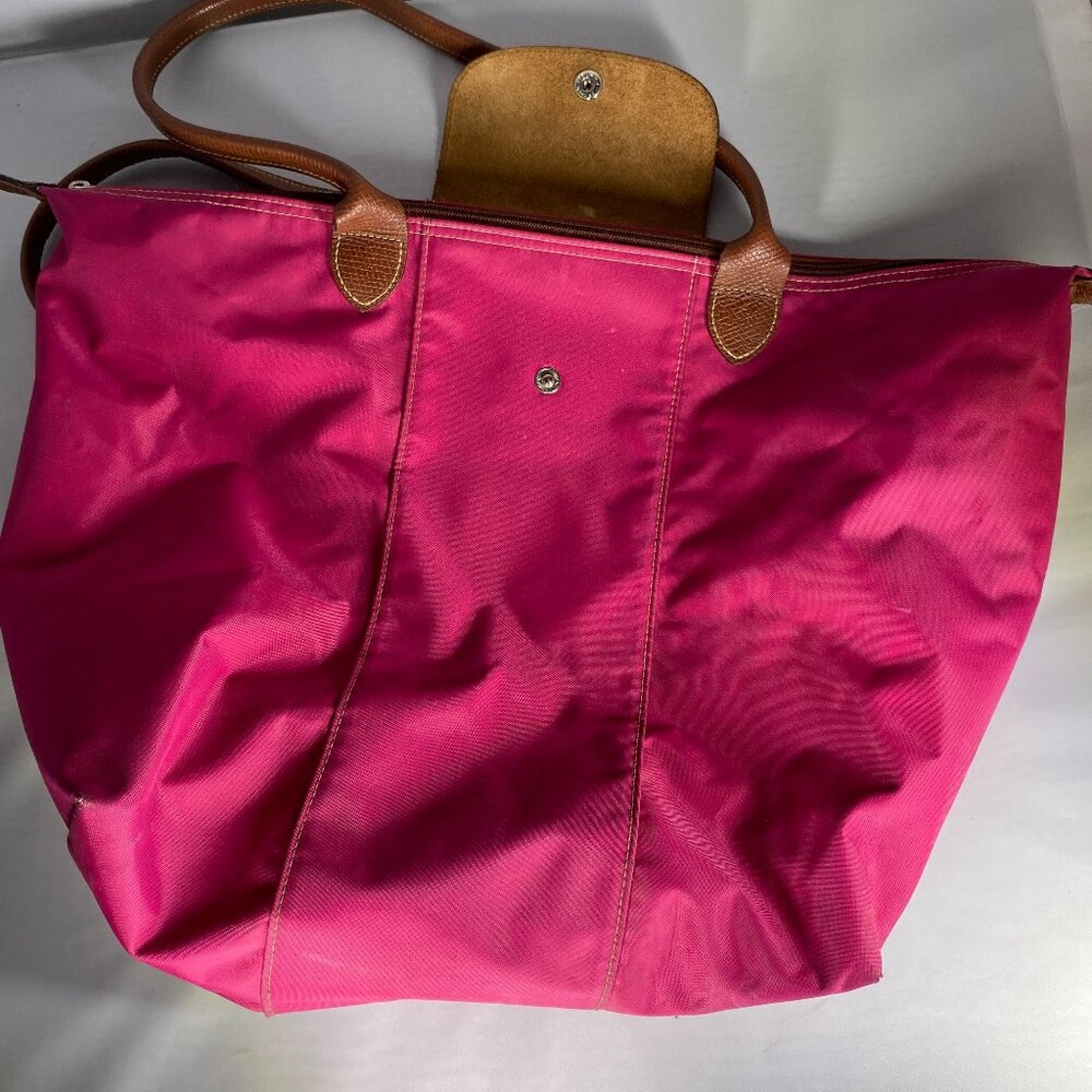 Longchamp Le Pliage Tote Large Pink