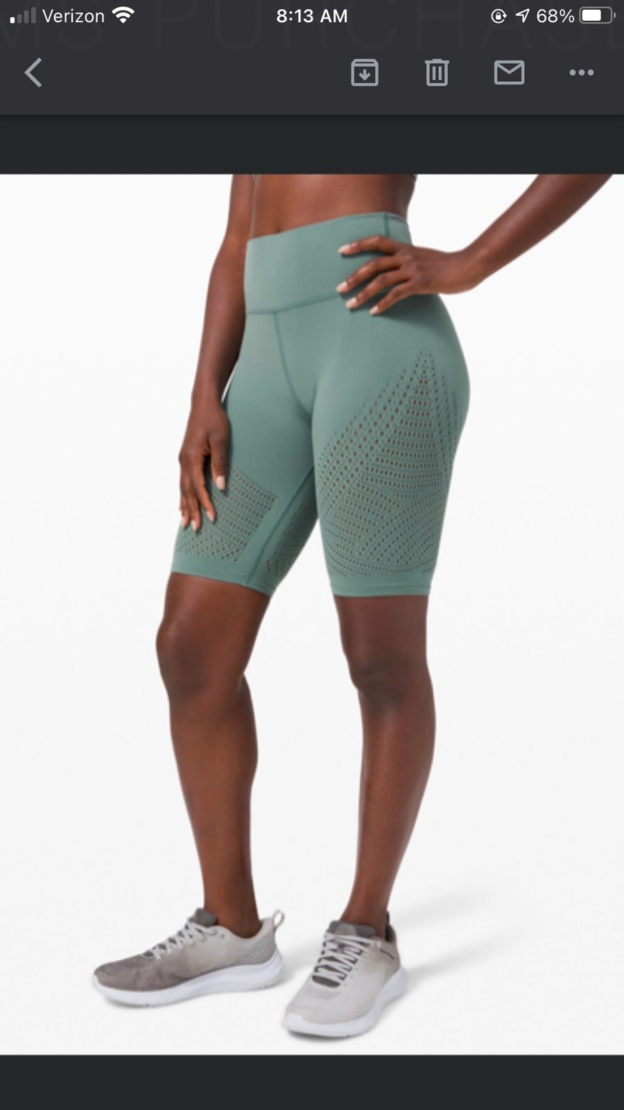 Lululemon Digital Rain Biker Shorts