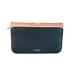 Kate Spade Nadine Lilac Metallic Colorblock medium clutch card wallet