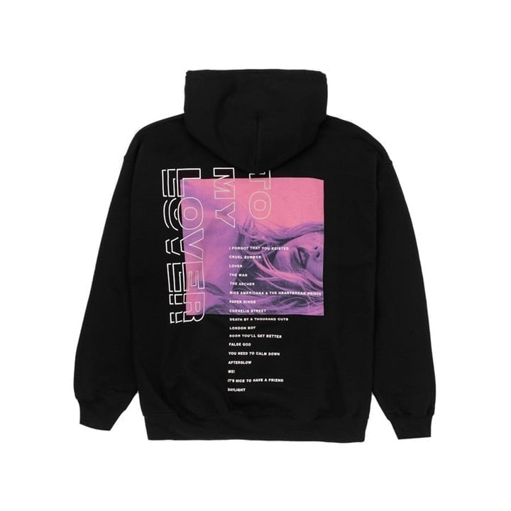 Lover Album Tracklist Hoodie