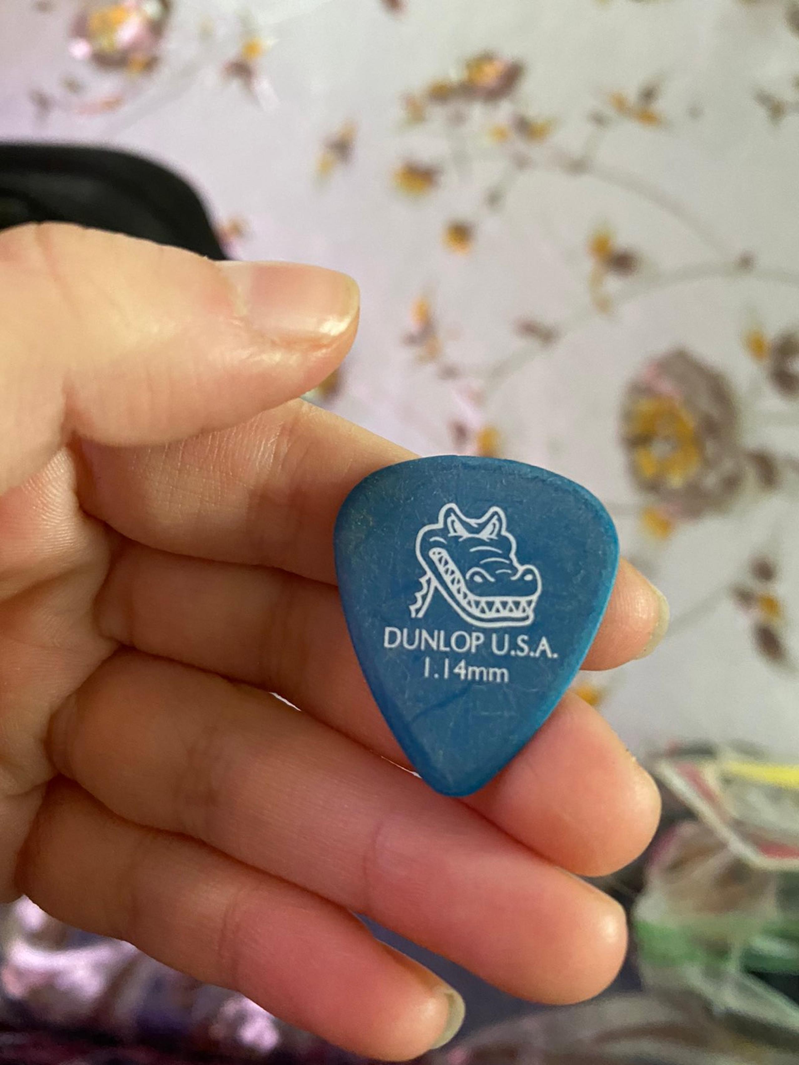 Dunlop U.S.A. 1.14mm guitar pick