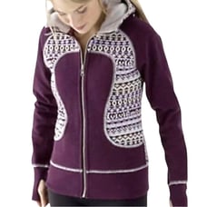 RARE Lululemon Special Edition Fair Isle Knit Scuba Hoodie - 6