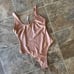 Skims Wet Jersey Tank Bodysuit Sienna Size Small