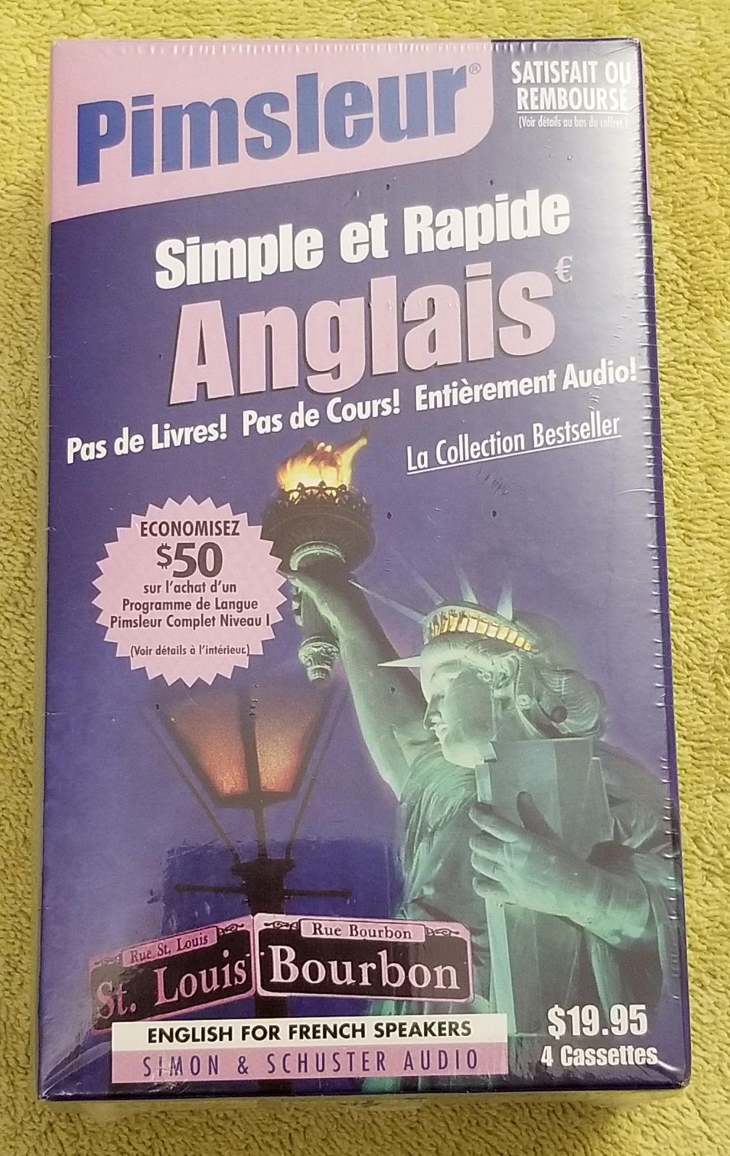 Pimsleur Simple et Rapide Anglais