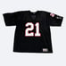 Atlanta Falcons #21 Deion Sanders Football Jersey Size L NY Sports Throwback