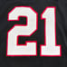 Atlanta Falcons #21 Deion Sanders Football Jersey Size L NY Sports Throwback
