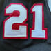 Atlanta Falcons #21 Deion Sanders Football Jersey Size L NY Sports Throwback