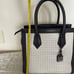 HENRI BENDEL Women Beige and Black Shoulder Leather Bag