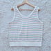 Loft Pastel Stripe Knit Tank