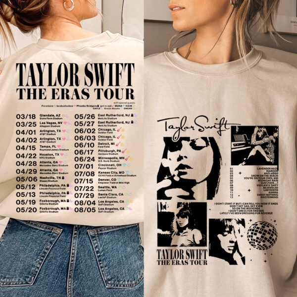 Taylor Swift The Eras 2 Sides Sweatshirt