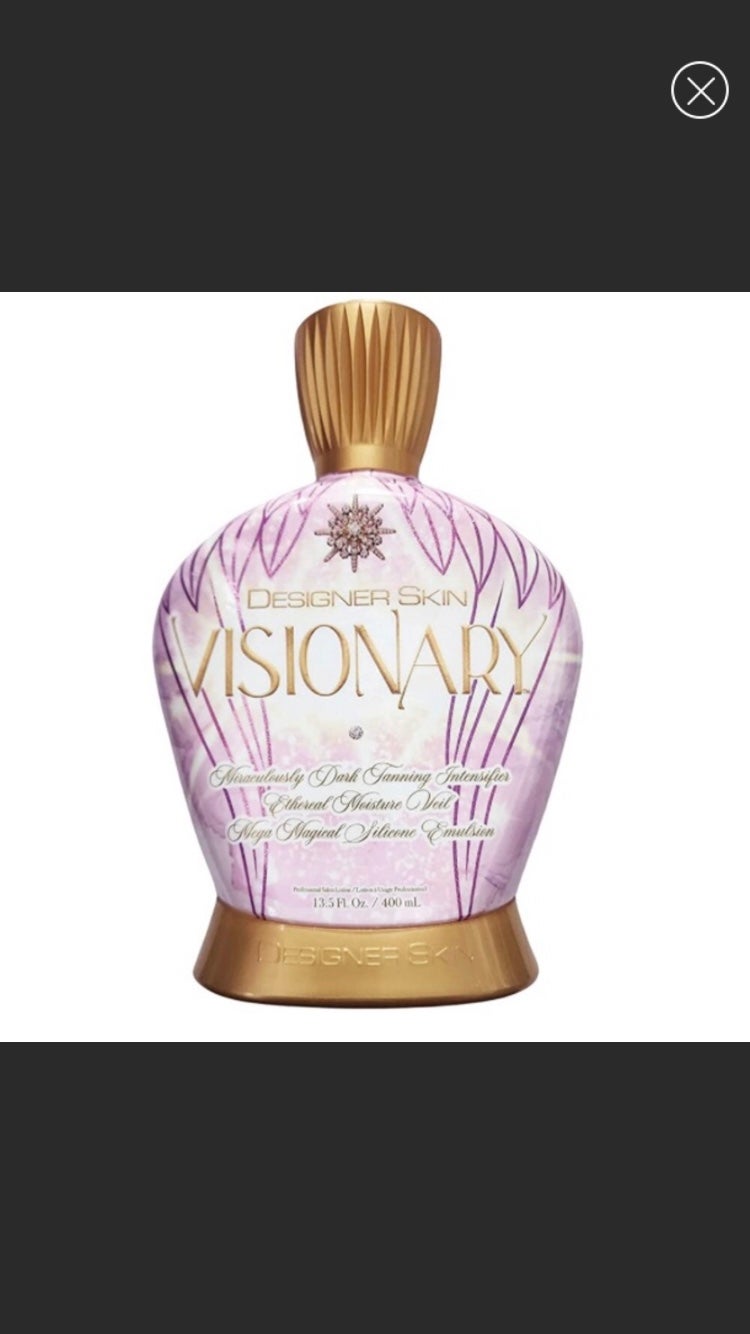NEW Designer Skin Visionary Dark Tanning Intensifier Tanning Lotion