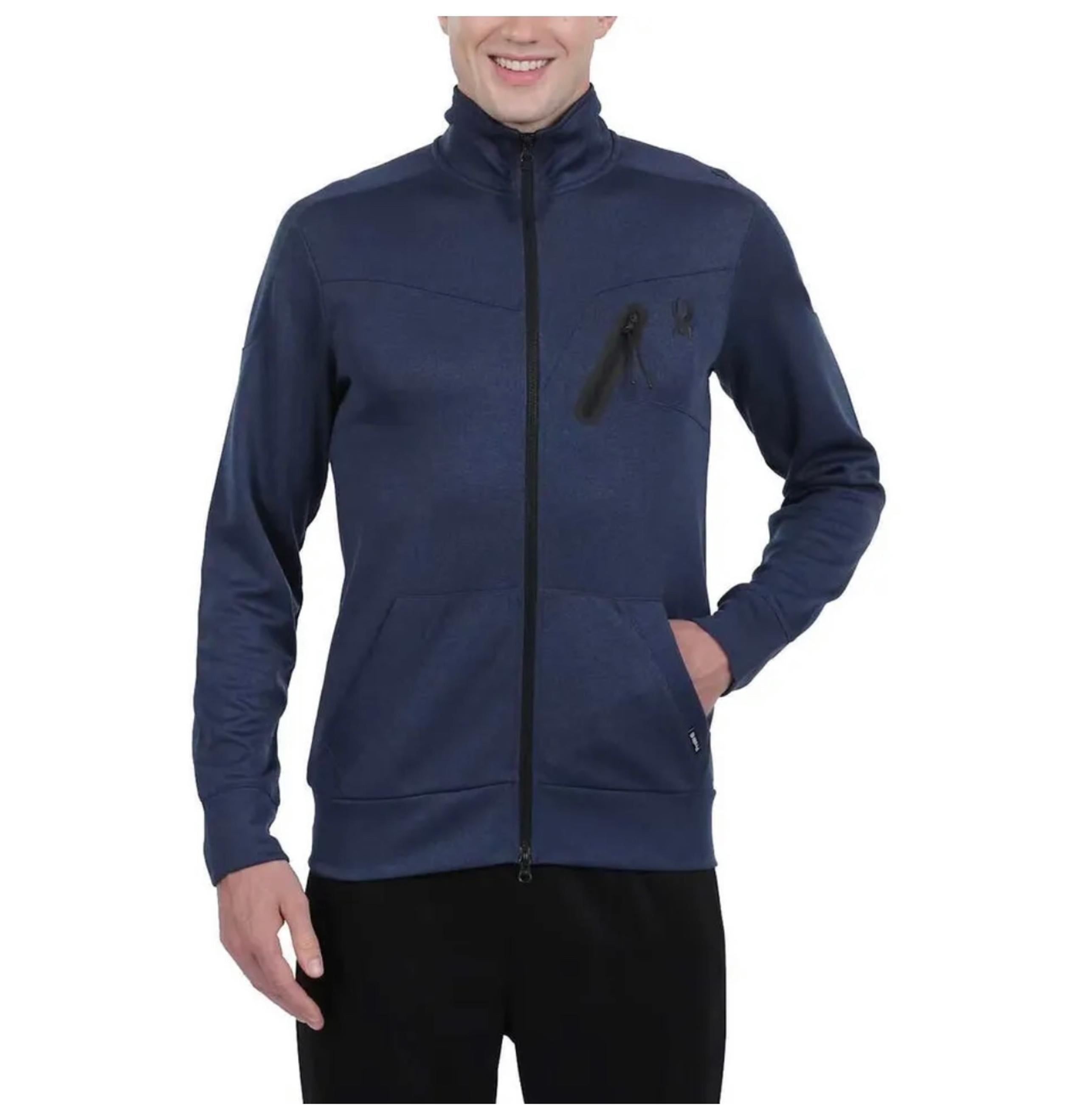 Spyder Active Sports Men's Performance Full-Zip Jacket Blue Size XLarge