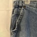 Vintage 90s Y2K Eddie Bauer Baggy Wide Leg Carpenter Jeans 40x34 Fit 40x33