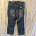 Vintage 90s Y2K Eddie Bauer Baggy Wide Leg Carpenter Jeans 40x34 Fit 40x33