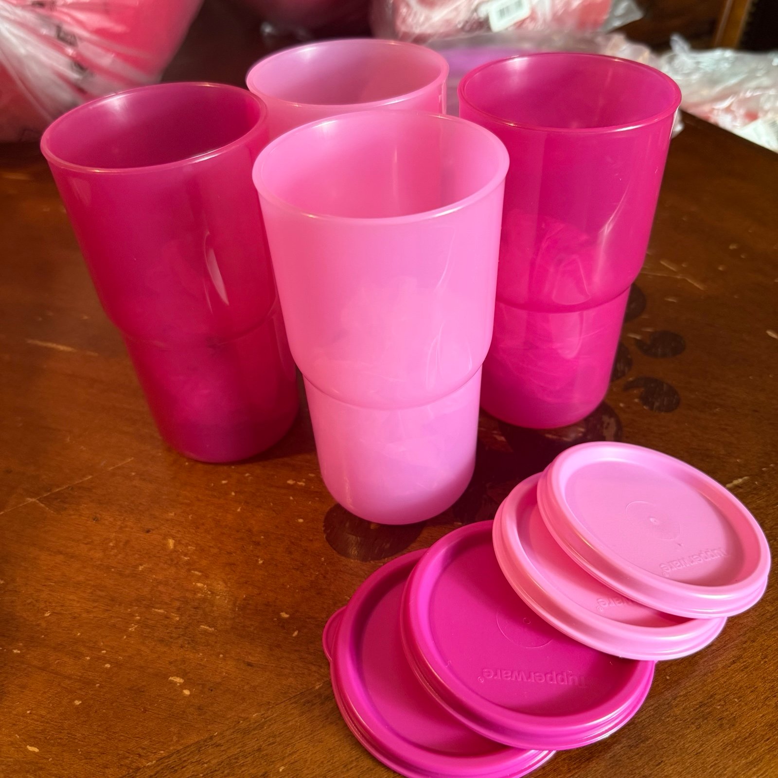 Tupperware Tabletop Stackable Tumblers