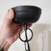 Vintage Industrial Dome Pendent Lamp Ceiling Light Fixture Brass Tone with Chain