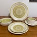 Franciscan Earthenware Hacienda Green ~Service For 1~ 7pc Place Setting