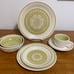 Franciscan Earthenware Hacienda Green ~Service For 1~ 7pc Place Setting