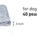 Dog bed 29.5 x 18.9 , Grey