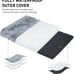 Dog bed 29.5 x 18.9 , Grey