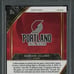 2019-20 Select Gold Prizm Courtside #272 Damian Lillard Trail Blazers /10 PSA 10