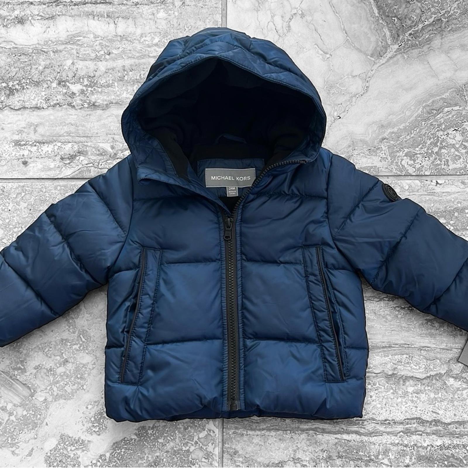 NWT Michael Kors Midnight Puffer Jacket Size 24 Months New w/Tag Retail 110