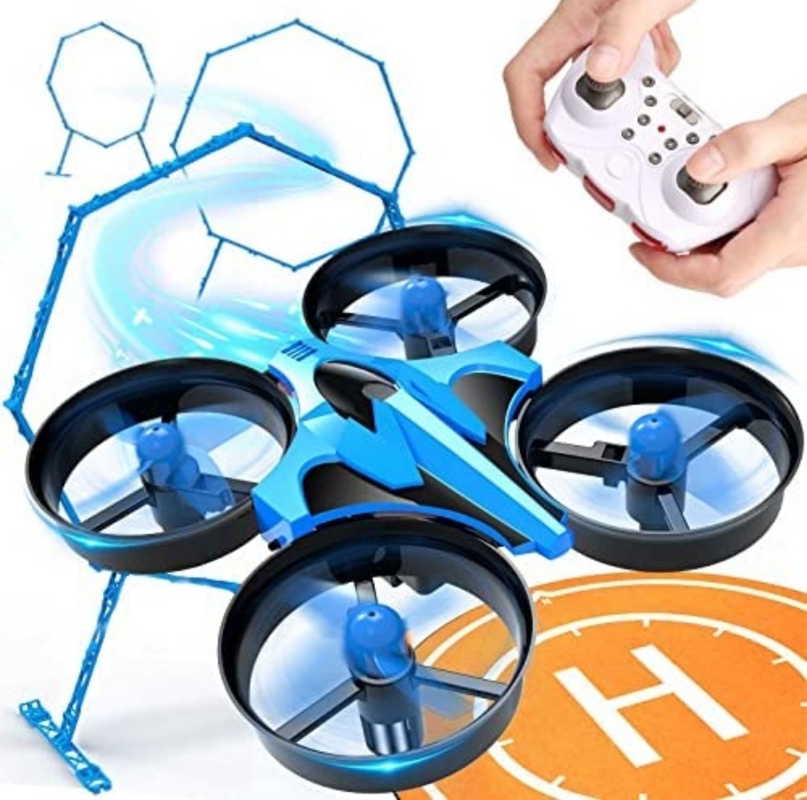 Mini Drone for Kids Beginners - Fun Fly Racing Games, More Accessories RC Indoor