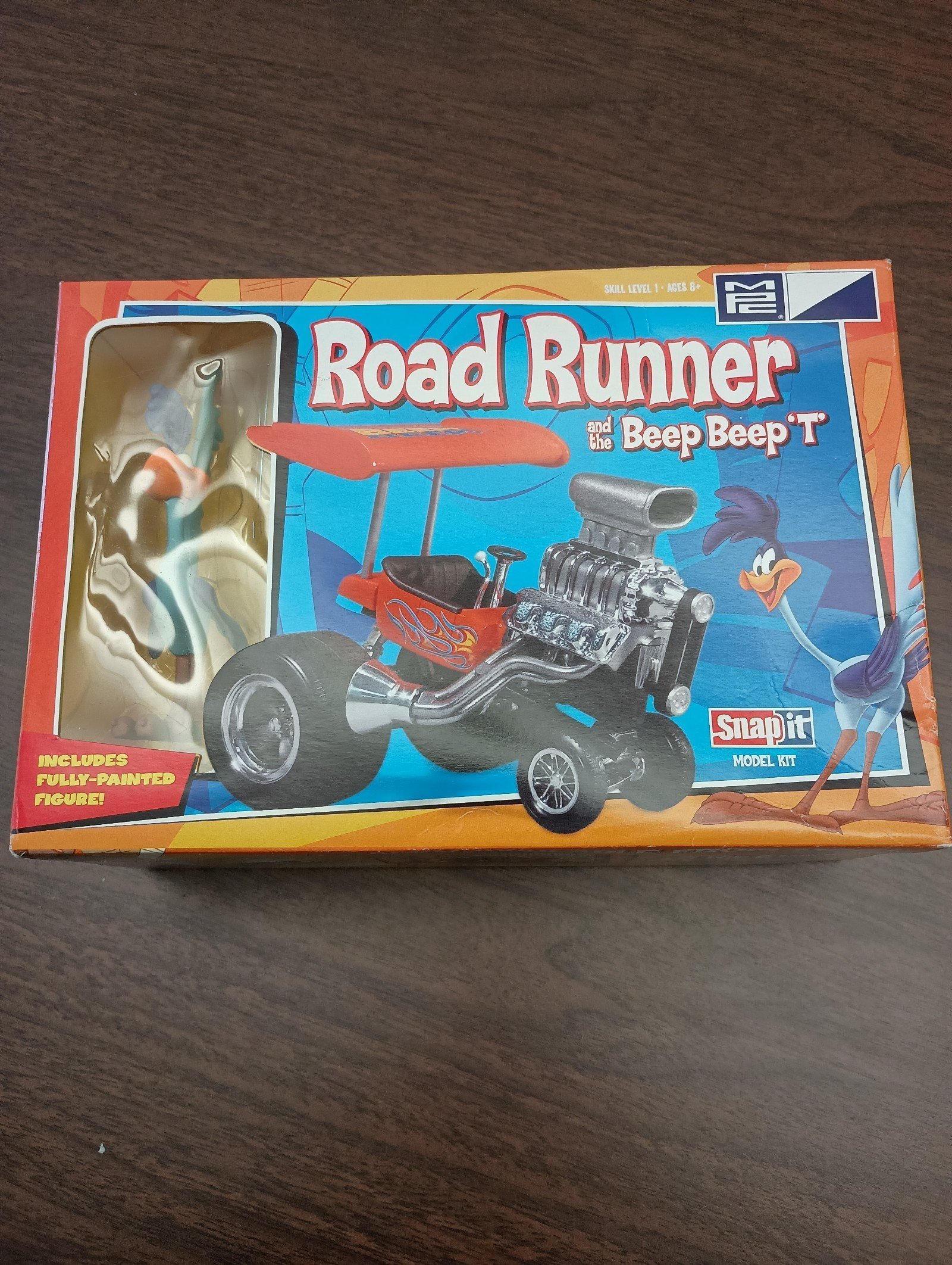 MPC Road Runner and the Beep Beep T snap it model kit