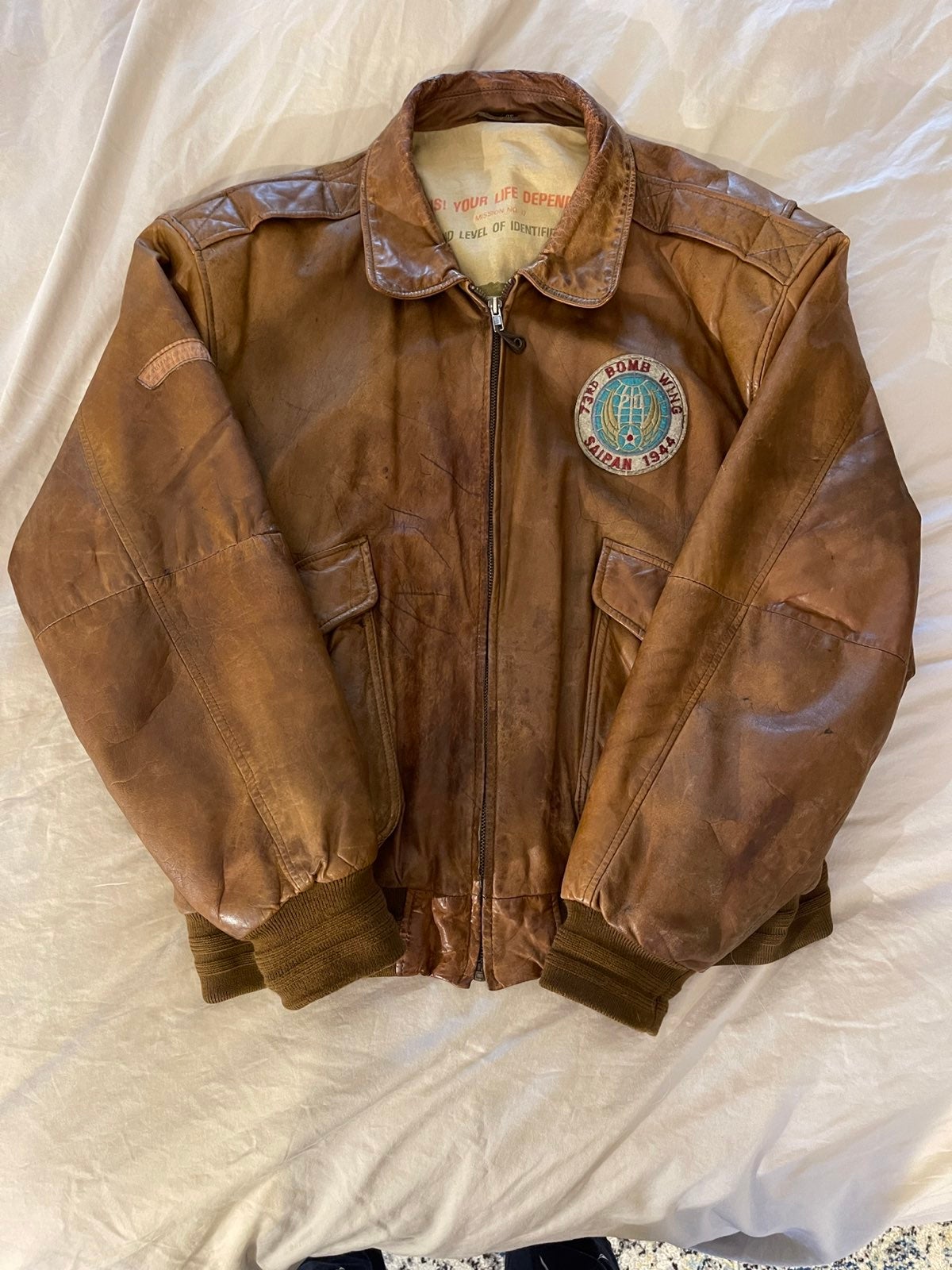Vintage Vietnam Bombers Jacket