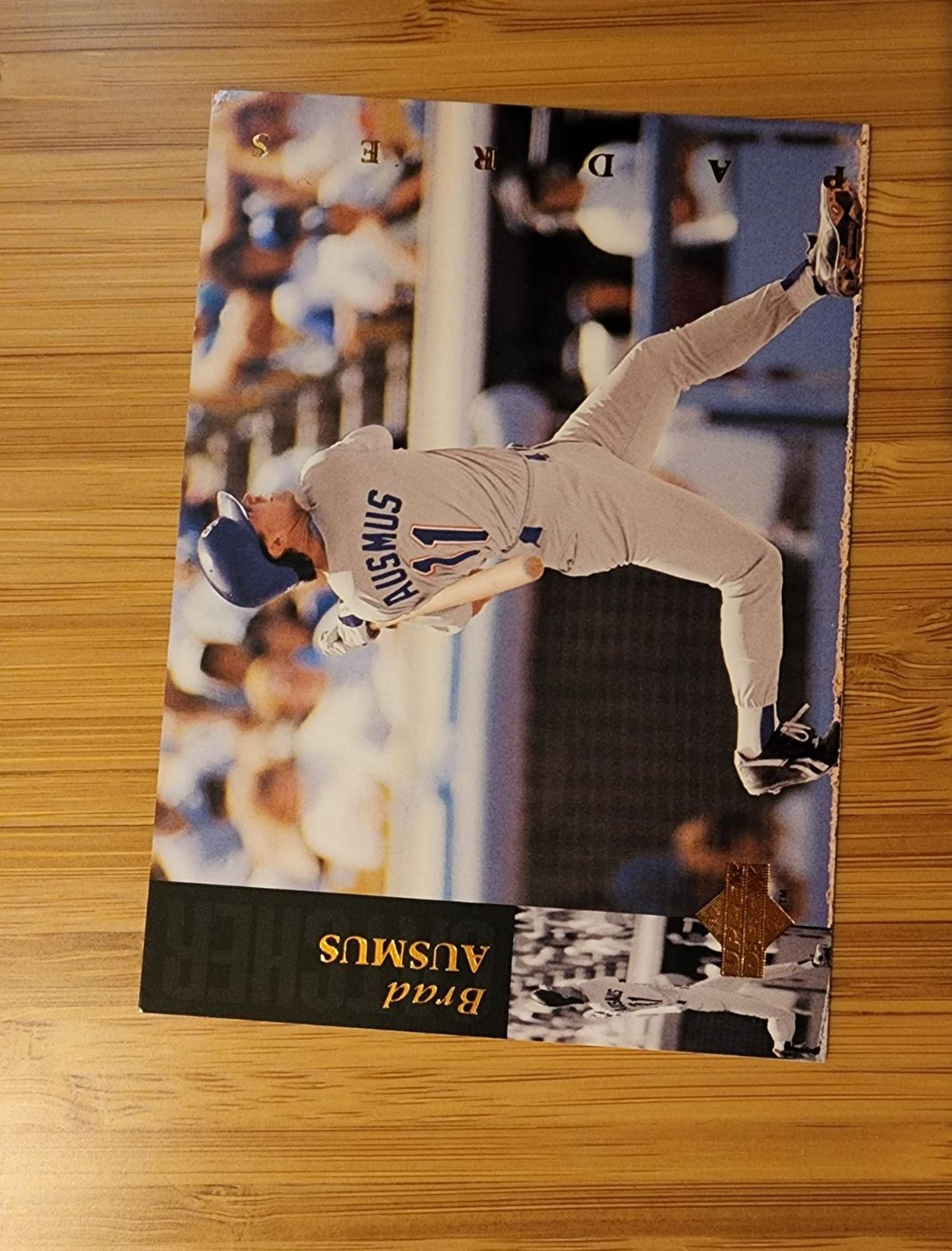 Brad Ausmus 1994 San Deigo Padres Baseball Trading Collectible Card R - Upper Deck