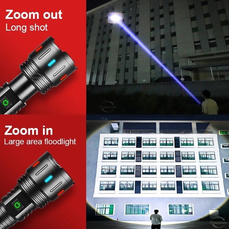 Tactical LED flashlight