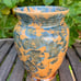 Crystalline Pottery Vase Handmade