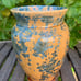 Crystalline Pottery Vase Handmade