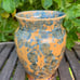 Crystalline Pottery Vase Handmade