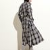 NWT Nsf plaid trench coat
