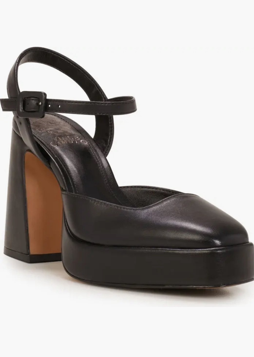 VINCE CAMUTO Martich Ankle Strap Platform Pump size 10